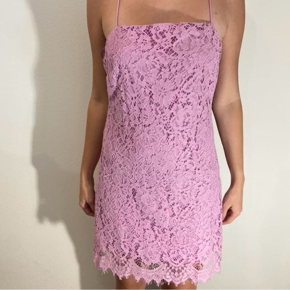 Francescas Mi Ami Dress lilac purple lace dress